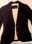 Ženski blazer, suknjič, džeki, jakna, črna, velikost 36, TRF & CO