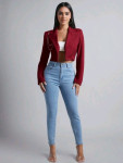 NOVO! Rdeči blazer (S)
