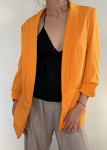 Oranžen suknjič/blazer (38)