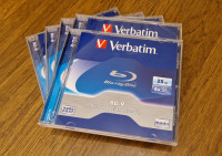 Zapisljivi Blue Ray medij VERBATIM BD-R 25GB (5x)