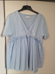 Next maternity modra majica za nosečnice 12