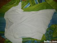 Nosečniška bela bluza-tunika, vel XS-S, POLETNA