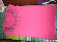 Nosečniška majica NIKE-roza, vel S, poletna