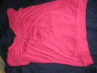 Nosečniška majica-živo roza, vel.S, POLETNA
