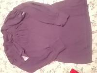 Nosečniška vijola majica-tunika vel.34