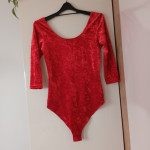 RDEČ SVEČAN VELVET BODI M