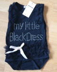 Črn body my little black dress 68-74