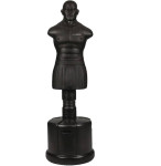Lutka za boks nastavljivo višino 162 - 188 cm črna barva