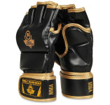 MMA rokavice za boks črne   zlate