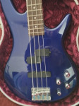Ibanez GIO GSR 200 bas kitara, z aktivnimi magneti, modra