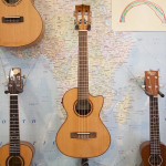 Kala Solid Cedar Tenor CE ukulele