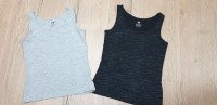 Majica brez rokavov 2x, H&M št. 146-152, nenošeni