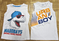 Majice brez rokavov, vel. 110