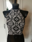 NOV eleganten crop top (vel. S)