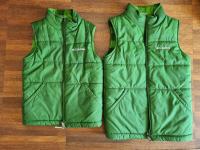 Columbia kids vests_ green