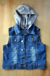 Jeans brezrokavnik, št. 98 - 104 (1-5)