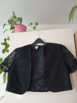 PATRICIA ČRN ČIPKAST BOLERO 38/40