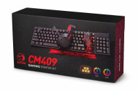 Gaming komplet Redragon CM409 – tipkovnica + miška + slušalke