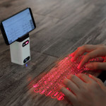 Laser keyboard wireless hologram tech