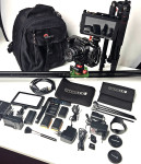 BMPCC4K Komplet - READY TO SHOOT! slider, torba, monitor, luč, mic...