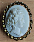 Antique Cameo - broška