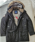 Tom Tailor moška zimska jakna, črna L