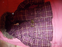 Dekliška topla bunda-karirasta PALOMINO vel.122