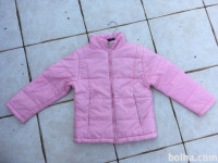 Roza bunda za 7let oz. 122cm