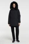 Tenson ženska zimska jakna, bunda, vel. S in XL črne barve, NOVA