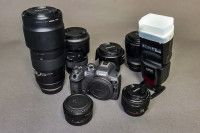 Canon R7 + objektivi + dodatna oprema SKUPAJ ALI POSAMIČNO
