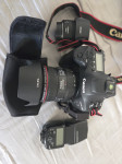 Canon 1dx markii,24-70 f4, 50, 430ex rt iii