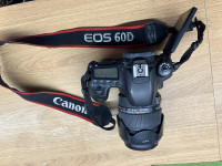 Canon eos 60D + objektiv sigma 18-200mm + bliskavica Meiken K850