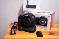 Canon EOS 80D + grip (komplet)