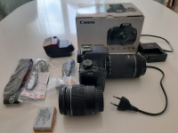 FOTOAPARAT CANON EOS 600D + OBJEKTIV EF-S 18-55 mm
