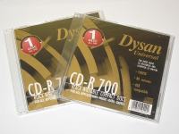 Dva prazna CD-R 700