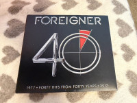 3 CD Foreigner: Forty Hits From Forty Years 1977 - 2017
