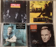 4xCD: POLICE Best of, STING - 3 solo albumi