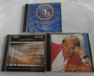 CD Jean Sibelius, Richard Clayderman, Mozart