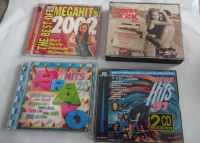 Dvojni CD-ji - Megahit, Heart Rock, Nravo 20 hits, Neue Hits 91