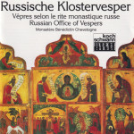 Monastère Bénédictin Chevetogne – Russische Klostervesper = Vêpres Sel
