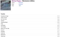 SKINNY PUPPY - REMISSION & BITES  (CD audio)