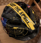Otroška kolesarska čelada črna Avstralija - 52-56cm