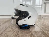 Čelada Shoei J-Cruise II (velikost M, 57-58cm) + Lexin B4FM Bluetooth