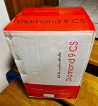 Sredinski zvočnik Wharfedale DIAMOND 9CS CHERRY nov original zapakiran