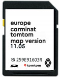 Renault navigacija Carminat Tomtom SD in R-Link 2023 (11.05), Medianav