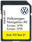 Volkswagen navigacija Discover Media SD EU 2024/25 (V19) [32 GB SD]