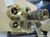 Nepovratni ventili 6/4" vertikalni medenina