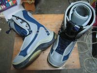 Čevlji za snowbord št. 38, pancarji za bord