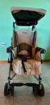Prodam voziček Chicco z avtosedežem in košaro