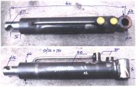 Hidravlični cilinder dvosmerni 50/36x250-G3/8''